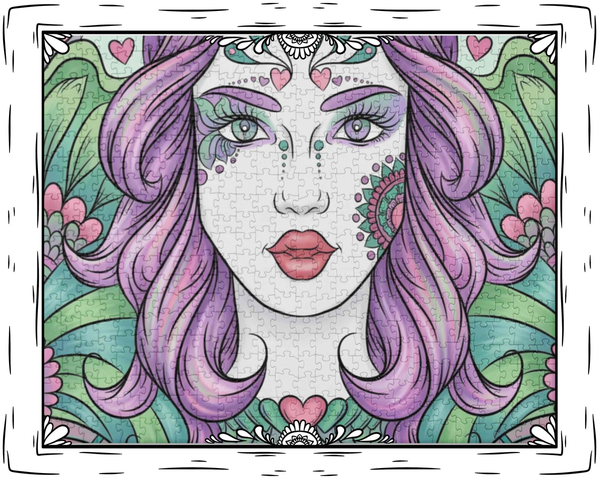 Flowing Woman Jigsaw puzzle