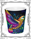 Hummingbird Colorful Latte mug