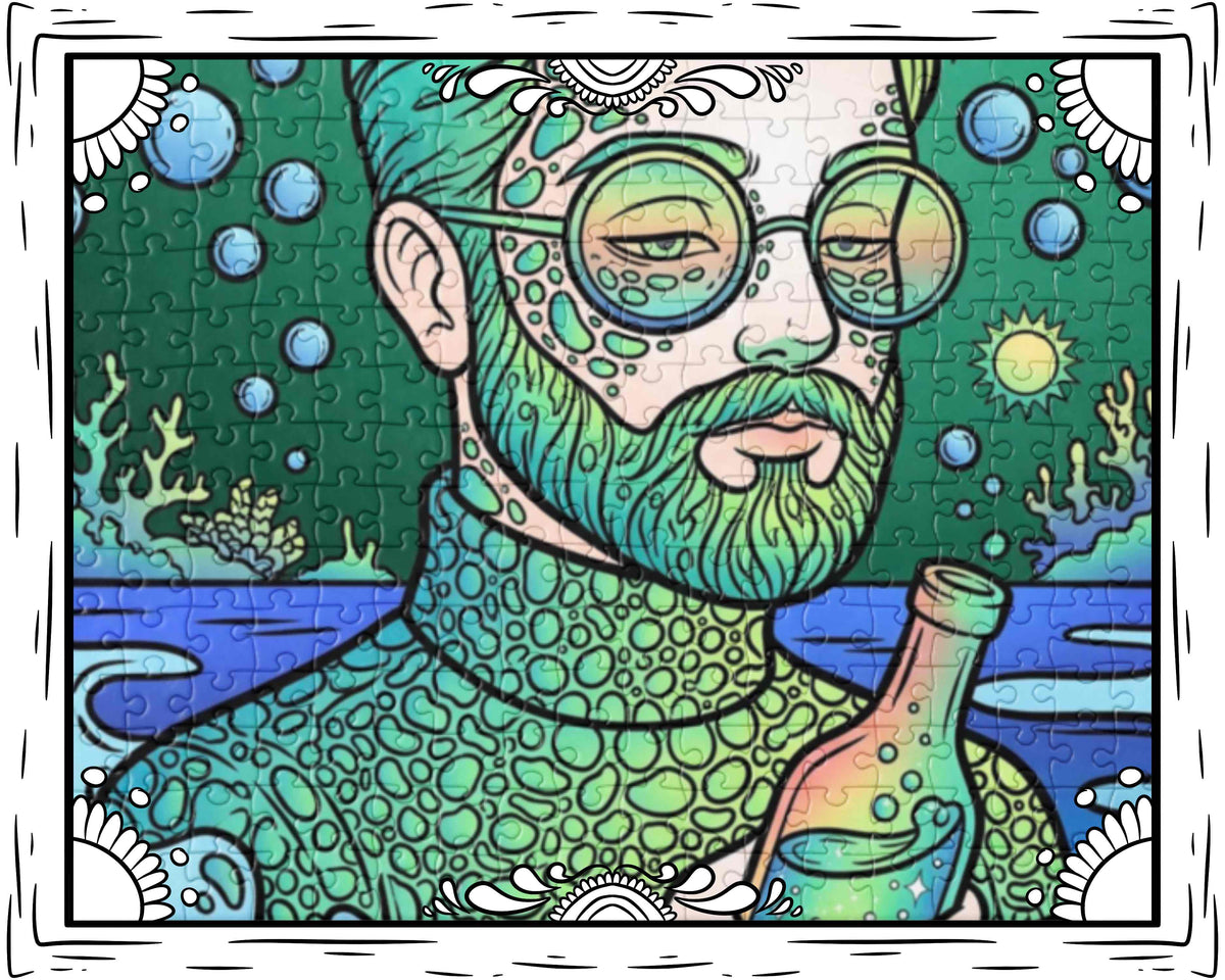 Hippie Man Jigsaw puzzle